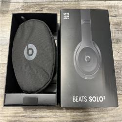 AS-IS Beats - Solo3 Wireless Headphones - Black
