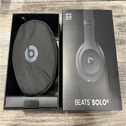 AS-IS Beats - Solo3 Wireless Headphones - Black