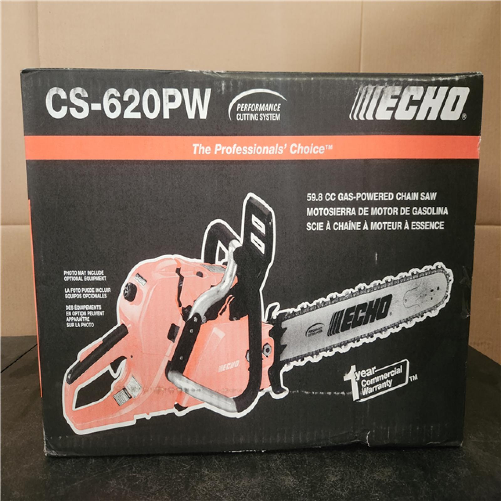 Phoenix NEW ECHO 20 in. 59.8 cc Gas 2-Stroke X Series Rear Handle Chainsaw with Wrap Handle