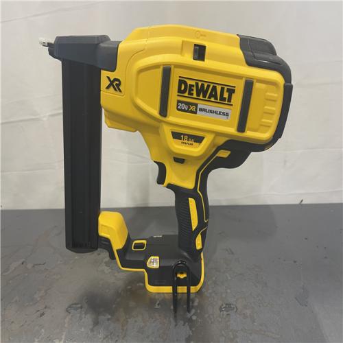 AS-IS- DeWalt 20V MAX XR 18 Ga. Cordless Nailer Tool Only 20 V