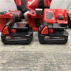 AS-IS Milwaukee 18V Lithium-Ion Cordless Drill Driver/Impact Driver Combo Kit
