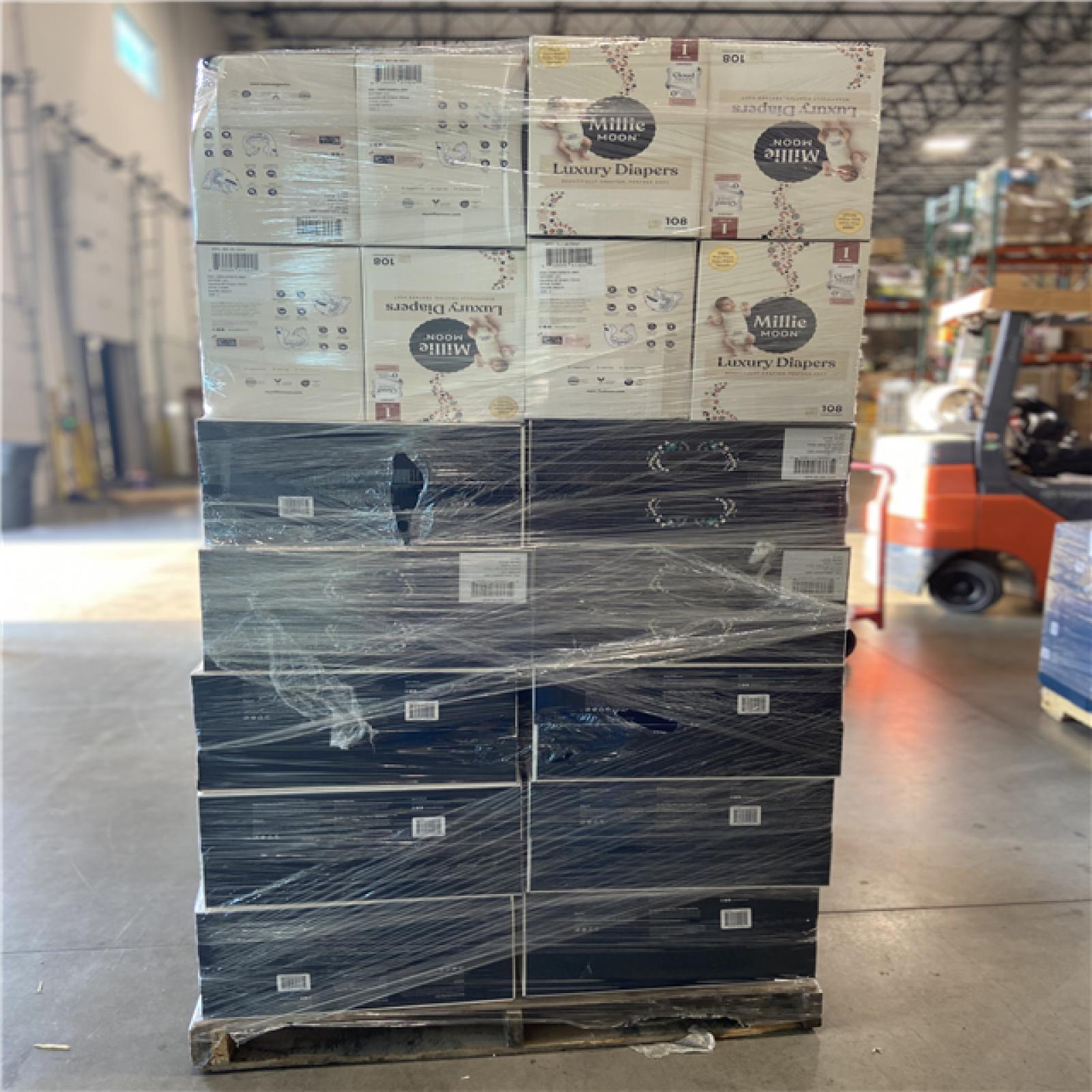 DALLAS LOCATION - MIXED DIAPERS & WIPES PALLET
