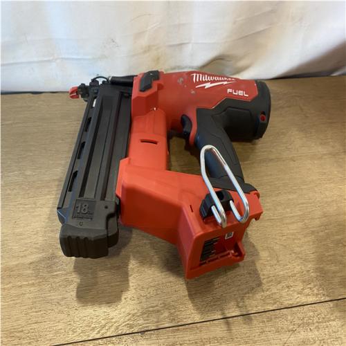 AS-IS Milwaukee FUEL 18-Volt Lithium-Ion Brushless Cordless Gen II 18-Gauge Brad Nailer (Tool-Only)
