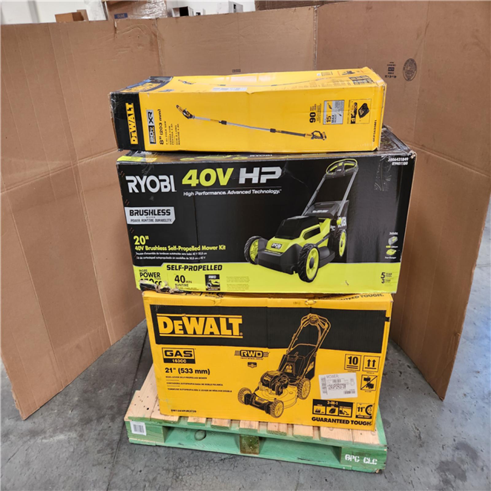 CALIFORNIA AS-IS OUTDOOR POWER EQUIPMENT