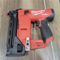 AS-IS Milwaukee M12 FUEL 12-Volt Lithium-Ion Brushless Cordless 18-Guage Compact Brad Nailer (Tool Only)