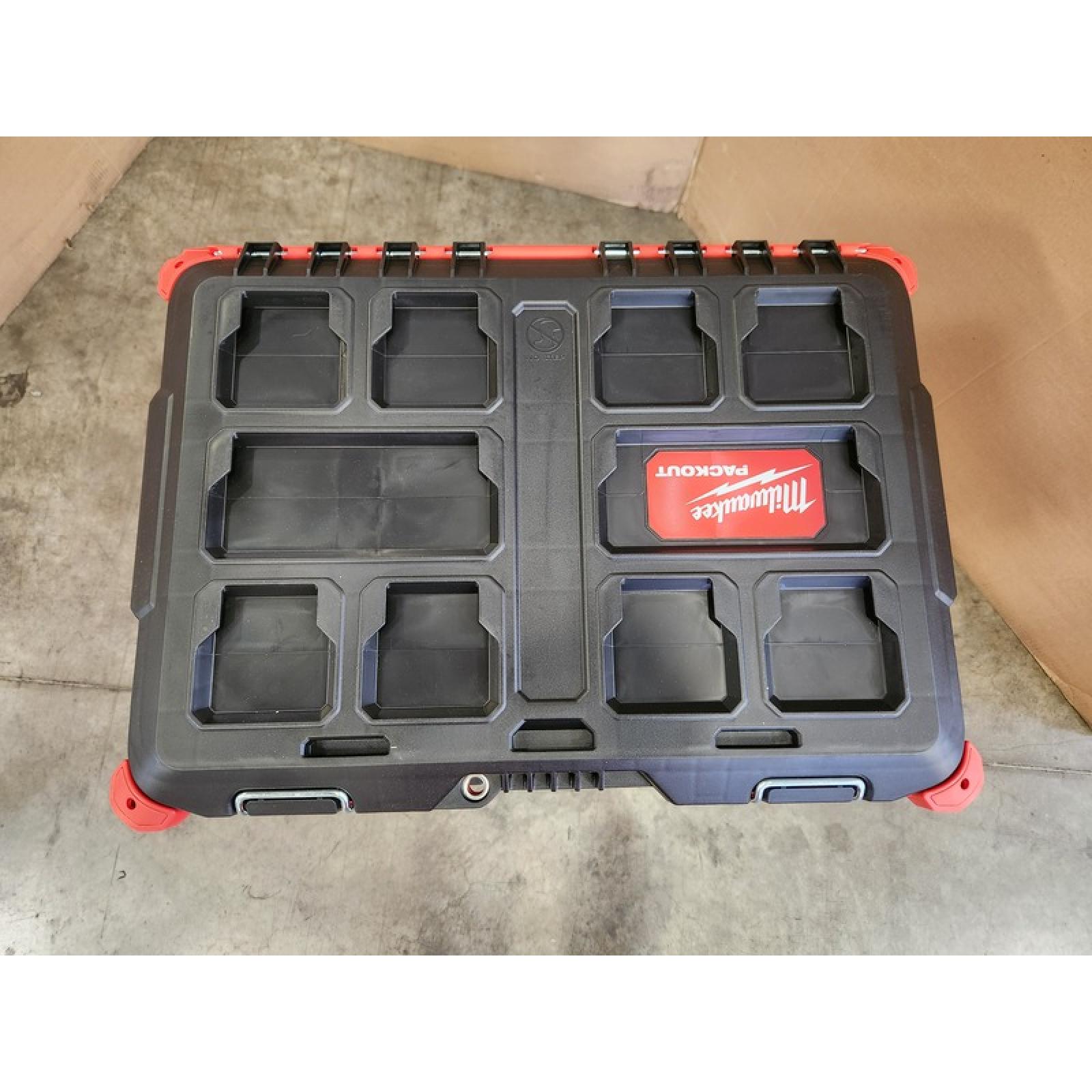 Phoenix NEW Milwaukee PACKOUT 22 in. Rolling Tool Box  22 in. Large Tool Box and 22 in. Medium Tool Box ProSystem Low Profile Handle