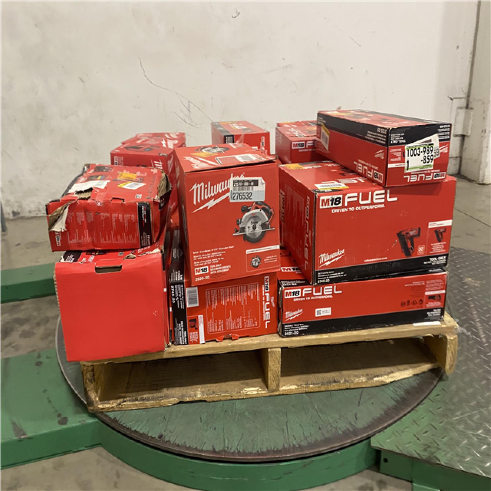 Dallas Location - As-Is MILWAUKEE Tool Pallet