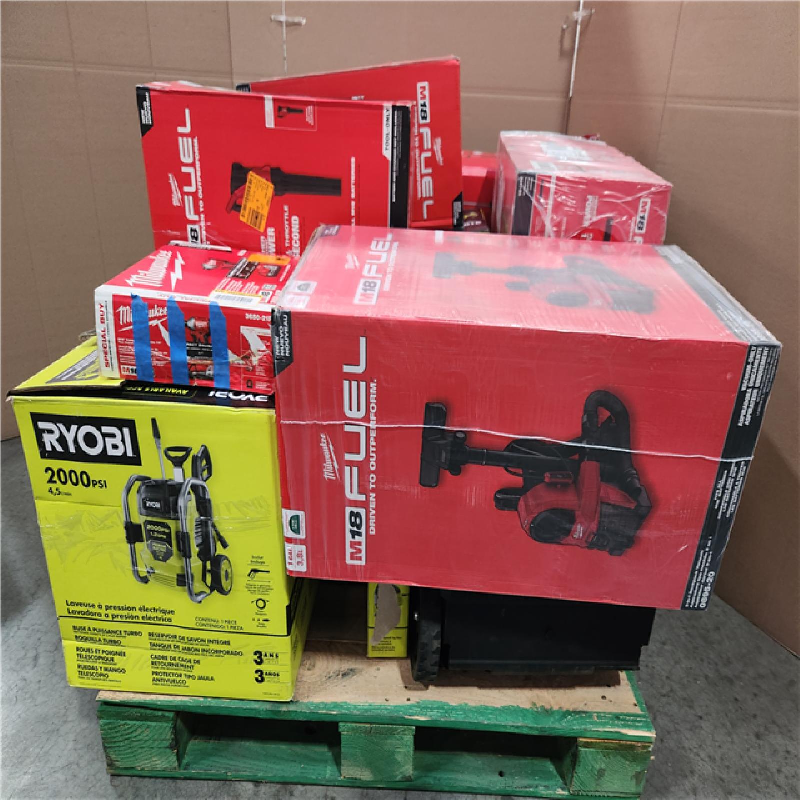 CALIFORNIA AS-IS TOOL PALLET