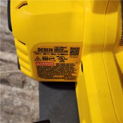 HOUSTON LOCATION - AS-IS DEWALT FLEXVOLT 60V MAX Cordless Brushless 7-1/4 in. Circular Saw with Brake (Tool Only)