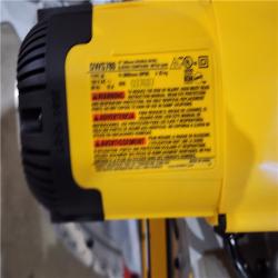 HOUSTON LOCATION - AS-IS DEWALT 15 Amp Corded 12 in. Double Bevel Sliding Compound Miter Saw