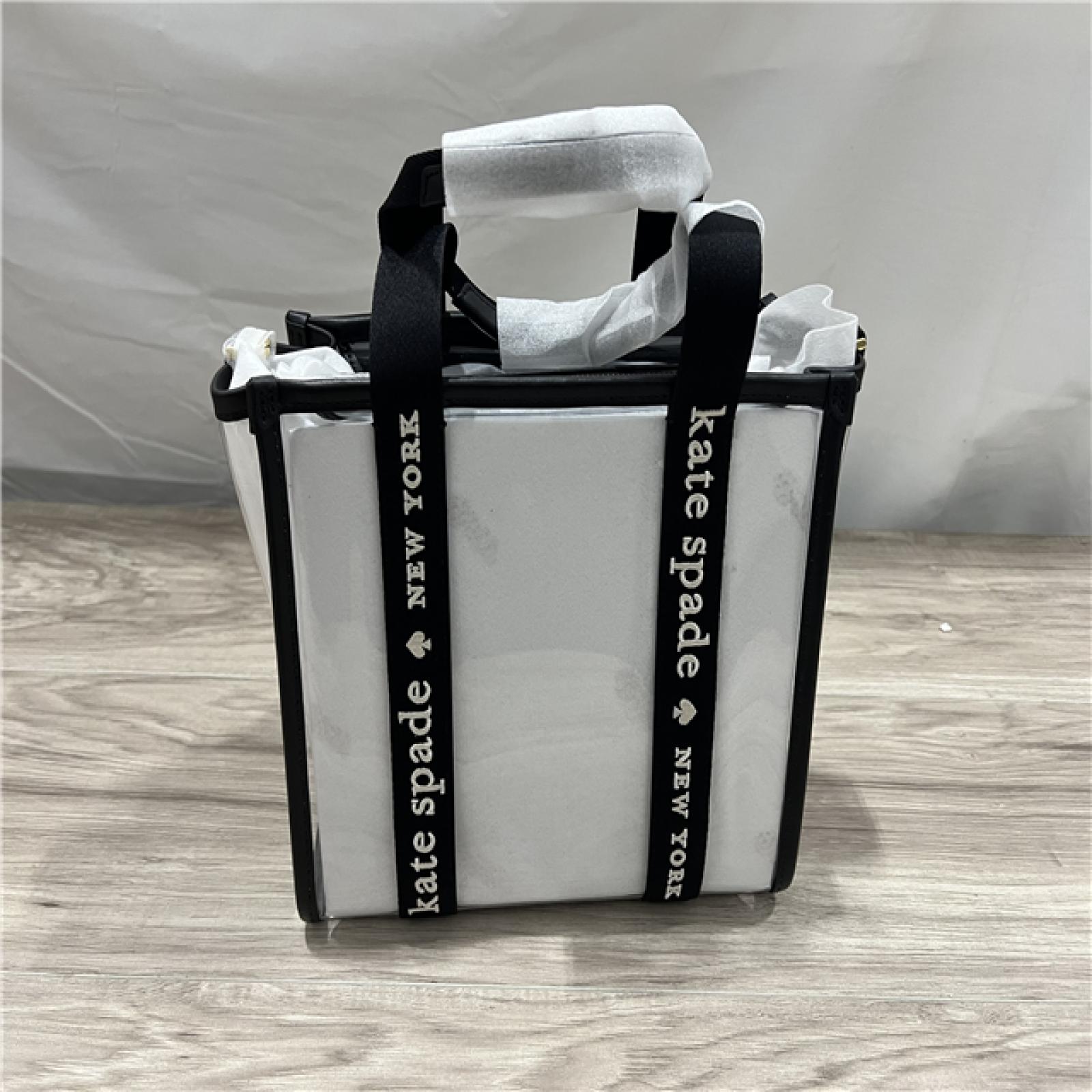 Kate Spade Kip Clear Small Tote  Black