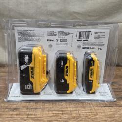 NEW! DEWALT 20V MAX Battery Lithium Ion 3 Pack - DCB346-3