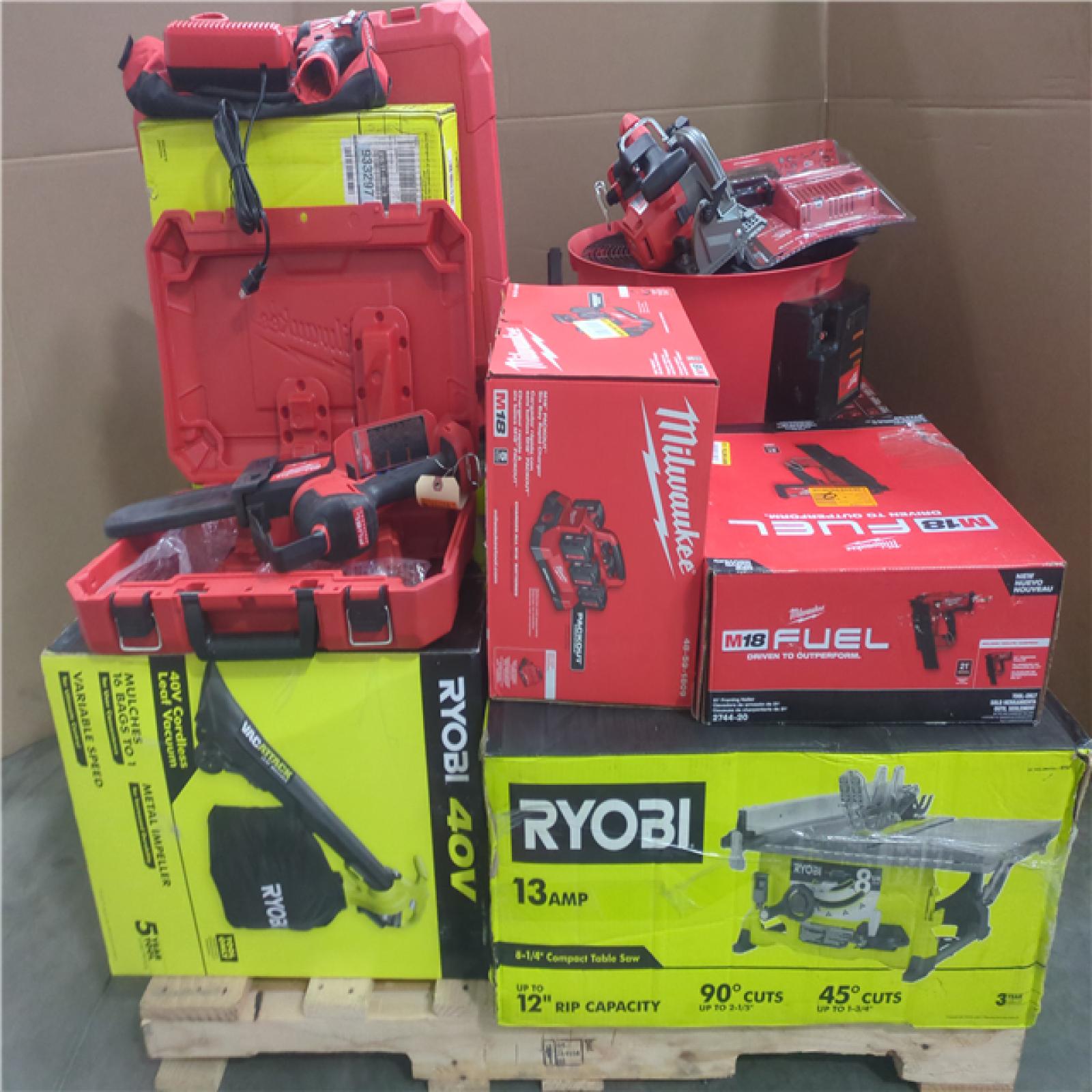 CALIFORNIA AS-IS TOOL PALLET