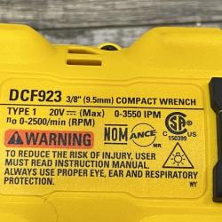 AS-IS DEWALT ATOMIC 20V MAX Cordless Brushless 3/8 in.Variable Speed Impact Wrench (Tool Only)