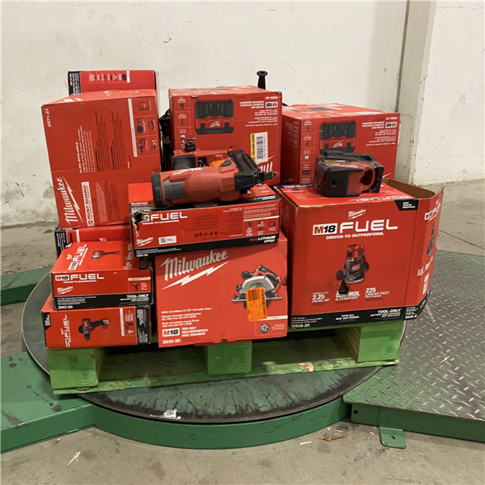 Dallas Location - As-Is MILWAUKEE Tool Pallet