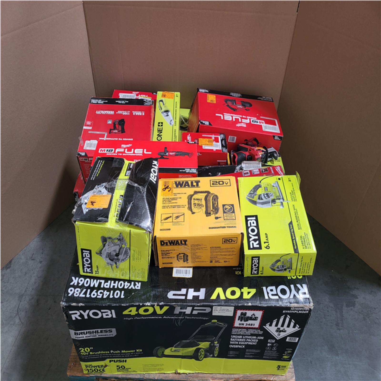 CALIFORNIA AS-IS TOOL PALLET