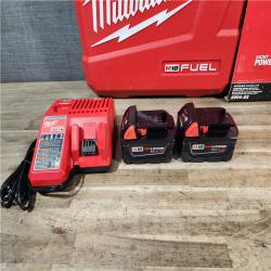 HOUSTON LOCATION - AS-IS (APPEARS LIKE NEW) Milwaukee FUEL 18V Lithium-Ion Brushless Cordless 1/2 in. Hammer Drill Driver Kit