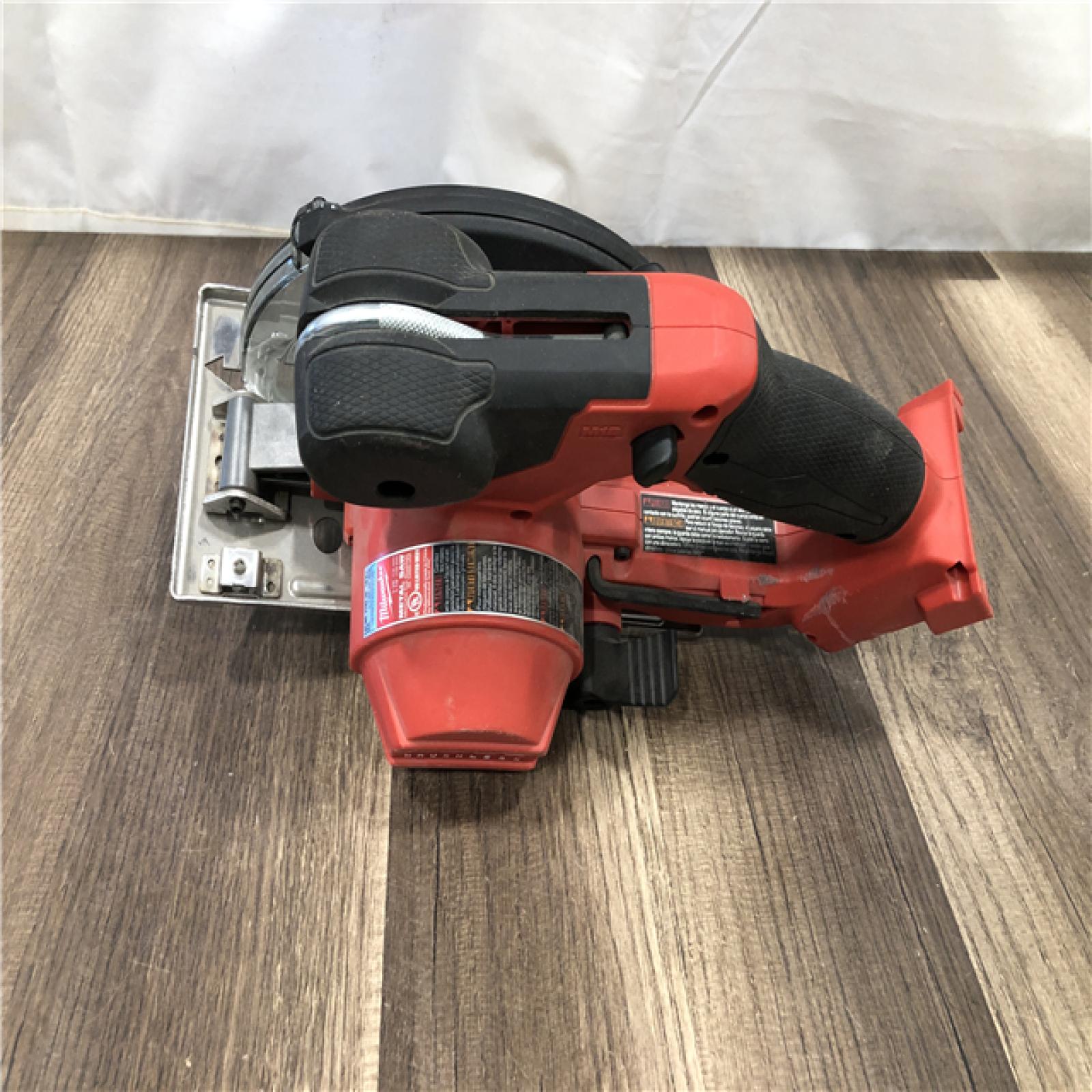 AS-IS Milwaukee FUEL 18V Lithium-Ion Brushless Cordless Metal Cutting 5-3/8 in. Circular Saw (Tool-Only)