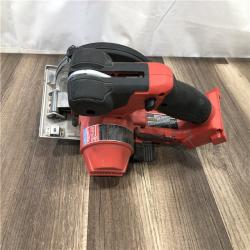 AS-IS Milwaukee FUEL 18V Lithium-Ion Brushless Cordless Metal Cutting 5-3/8 in. Circular Saw (Tool-Only)