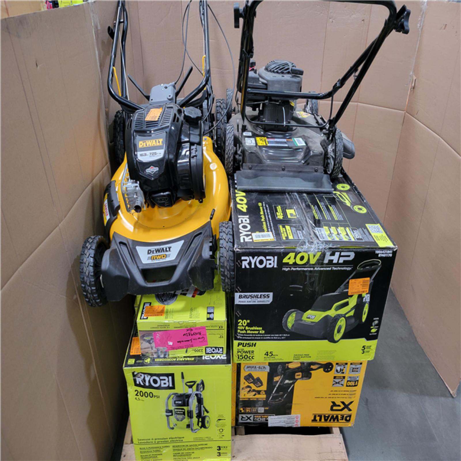 CALIFORNIA AS-IS OUTDOOR POWER EQUIPMENT