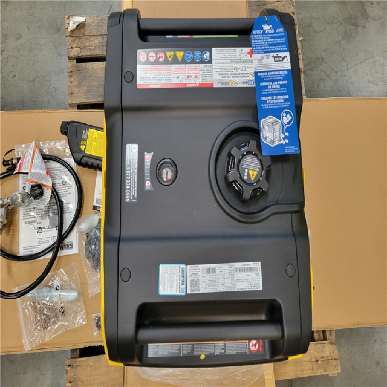 CALIFORNIA AS-IS CHAMPION PORTABLE GENERATOR 6500