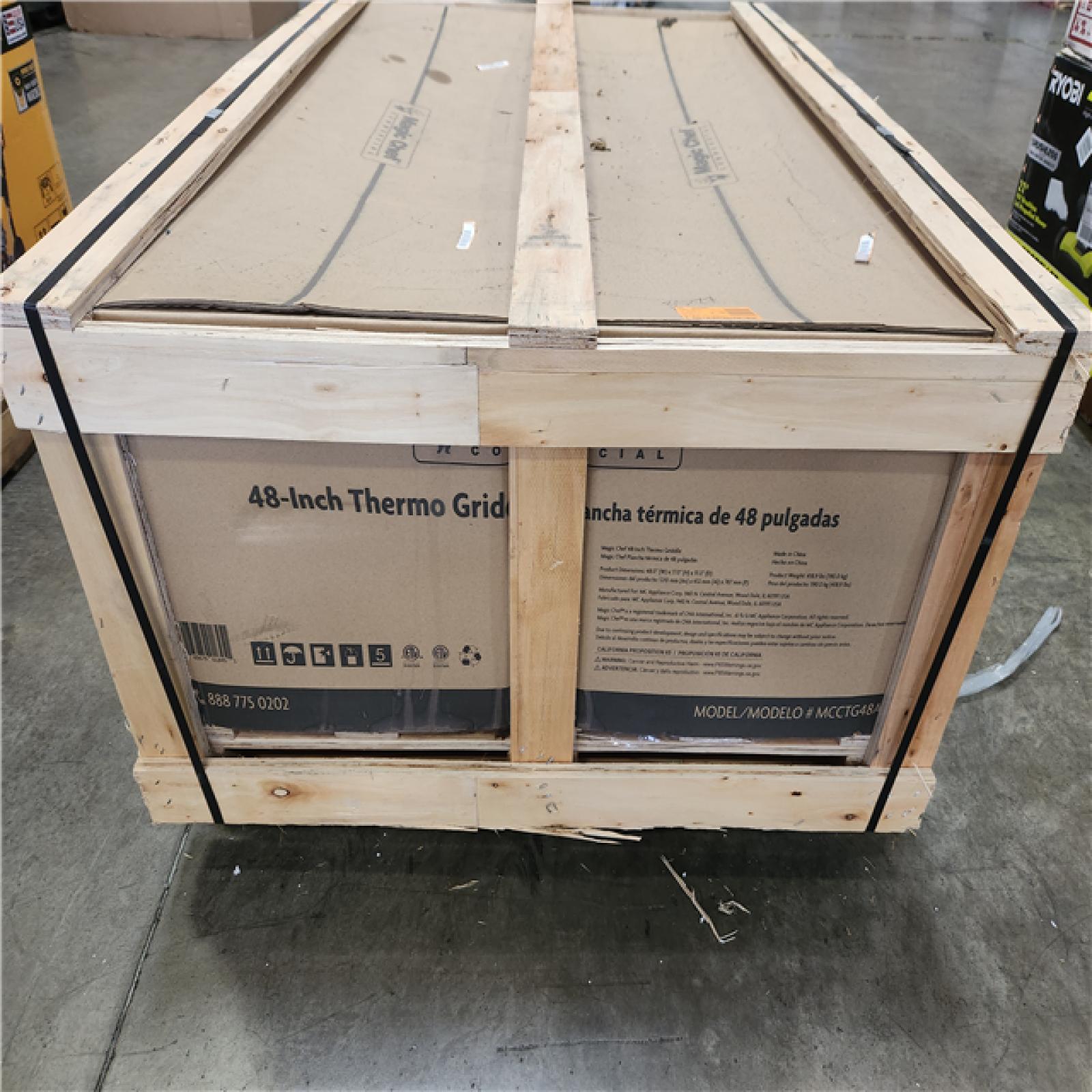 Phoenix NEW Magic Chef 48 in. Commercial Thermostatic Countertop Griddle