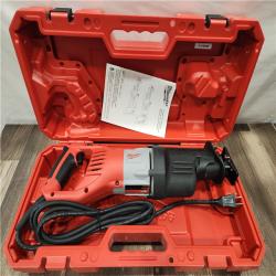 AS-IS- Milwaukee 15.0 Amp Super Sawzall Reciprocating Saw with Carrying Case