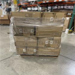 DALLAS LOCATION- DALLAS LOCATION- Hampton Bay Riley 44 in. LED Brushed Nickel Ceiling Fan with Light Kit PALLET -(36 UNITS)