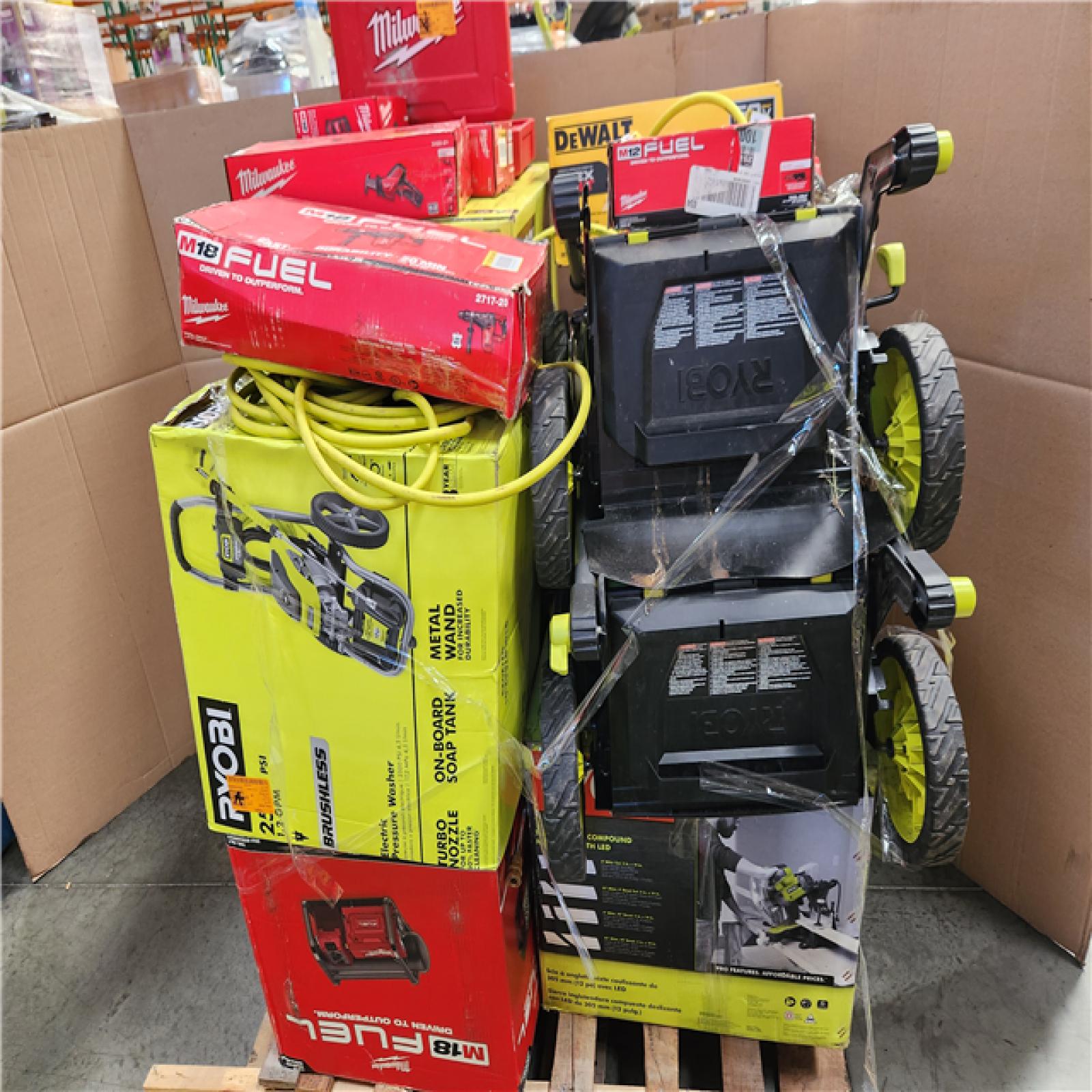 CALIFORNIA AS-IS TOOL PALLET