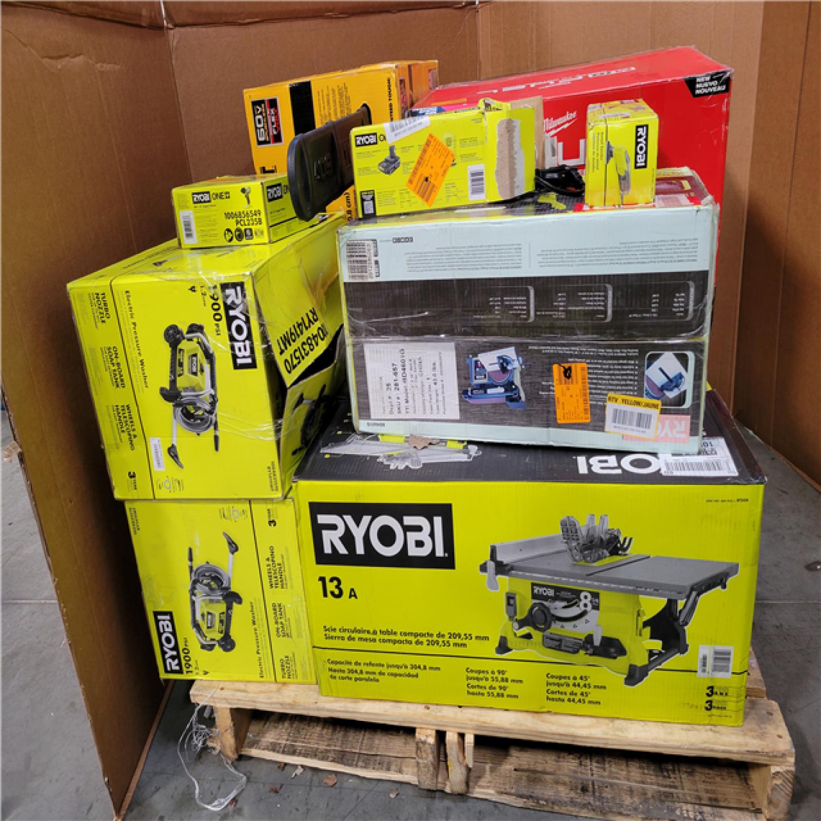 CALIFORNIA AS-IS TOOL PALLET