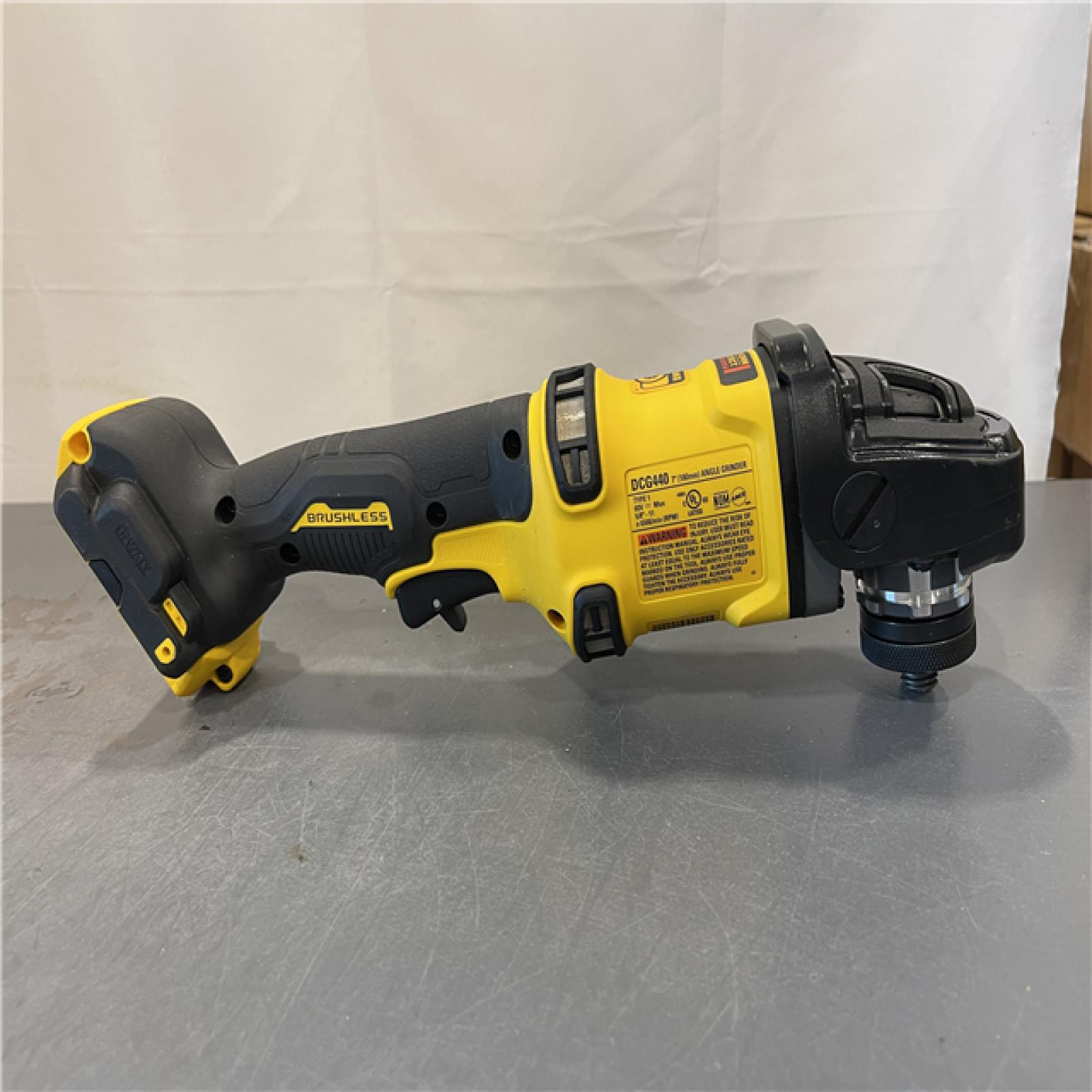 AS-IS - DeWalt FLEXVOLT 60V Cordless 7 in. Angle Grinder