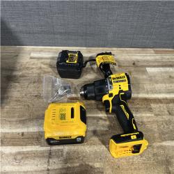 Houston Location AS-IS DEWALT ATOMIC 20V Lithium-Ion Cordless 1/2 in. Hammer Drill Kit