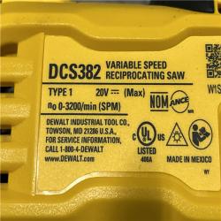 AS-IS DEWALT 20V MAX Cordless Brushless Reciprocating Saw (Tool Only)