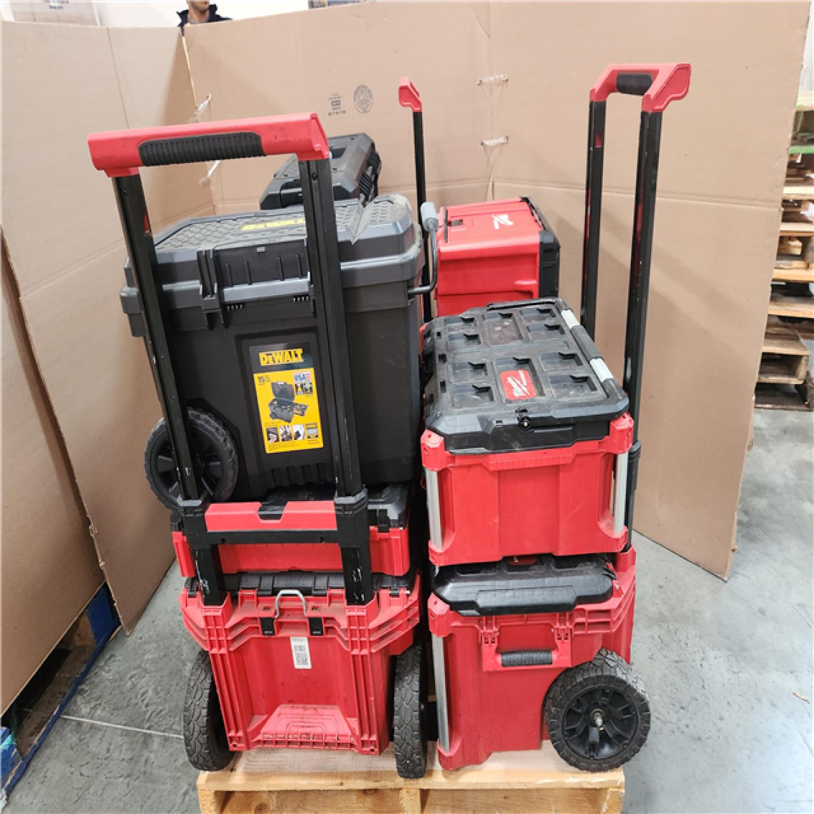 CALIFORNIA AS-IS EMPTY TOOLBOX PALLET