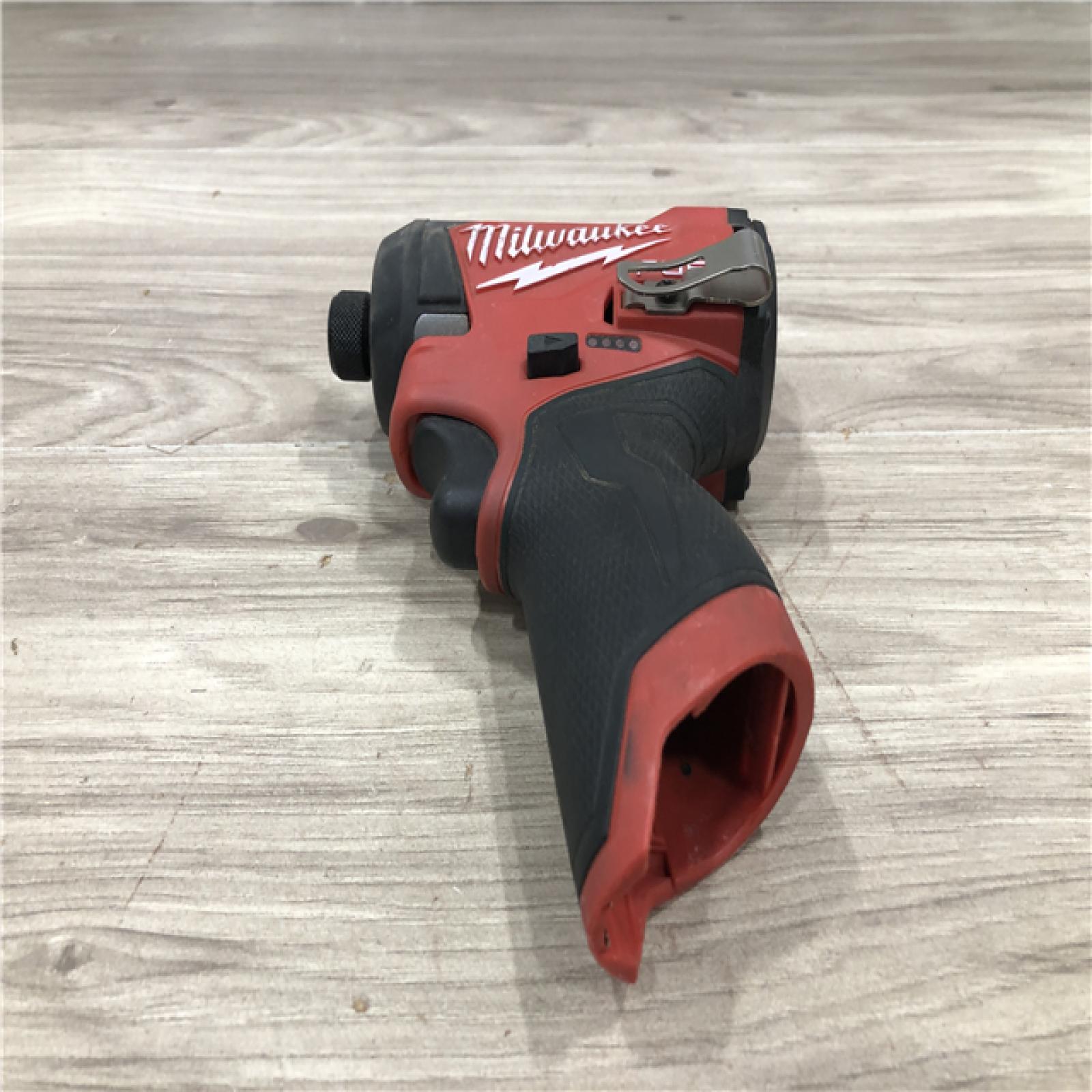 AS-IS Milwaukee M12 FUEL 12 V 1/4 in. Cordless Impact Driver (Tool-Only)