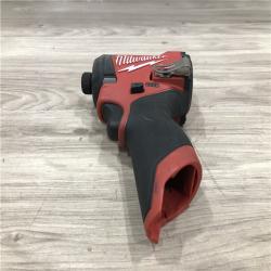 AS-IS Milwaukee M12 FUEL 12 V 1/4 in. Cordless Impact Driver (Tool-Only)