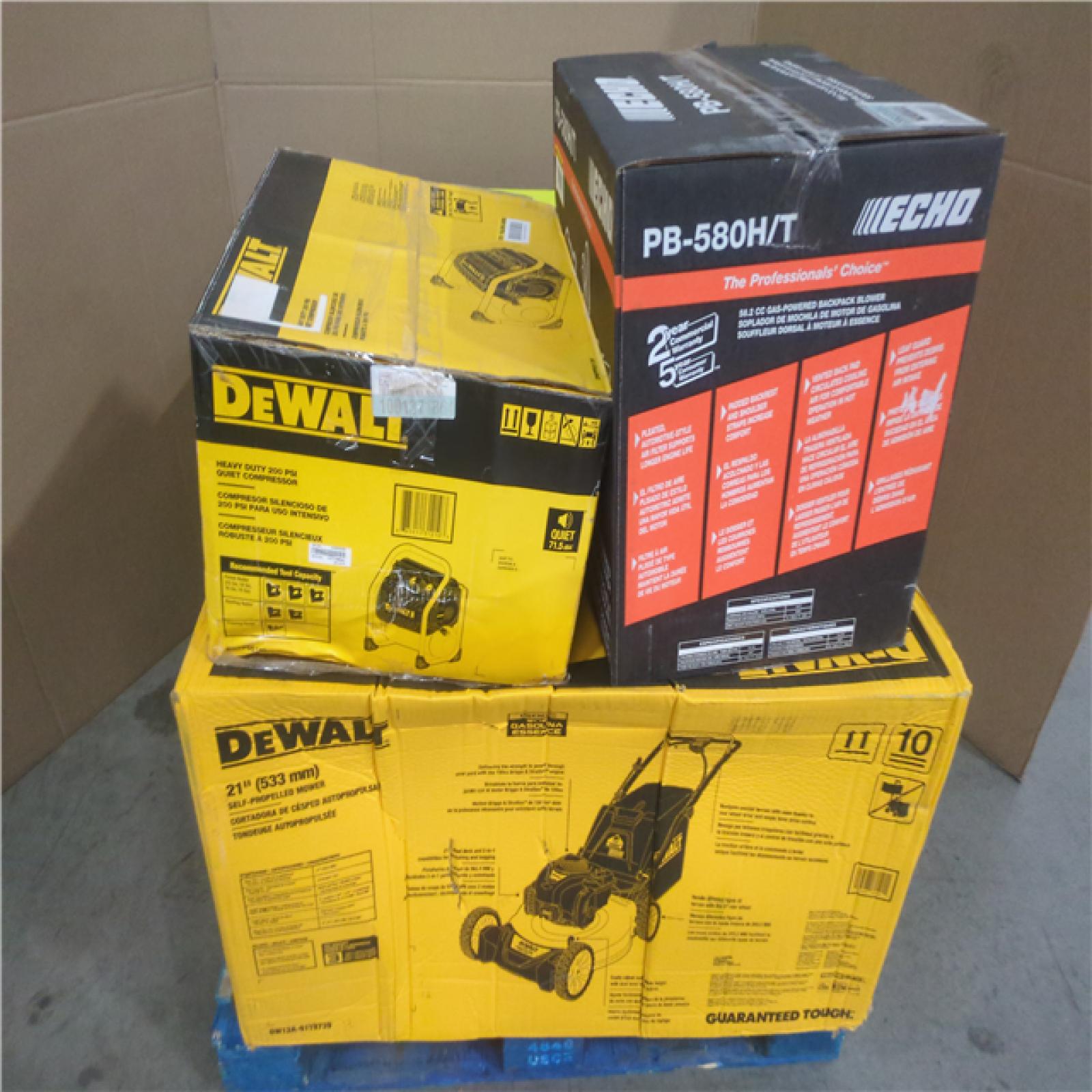 CALIFORNIA AS-IS OUTDOOR POWER EQUIPMENT