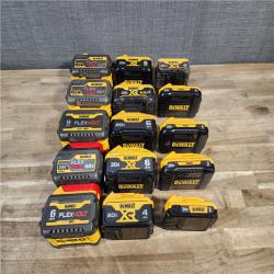 HOUSTON LOCATION - AS-IS DEWALT BATTERY PACK QTY - 15