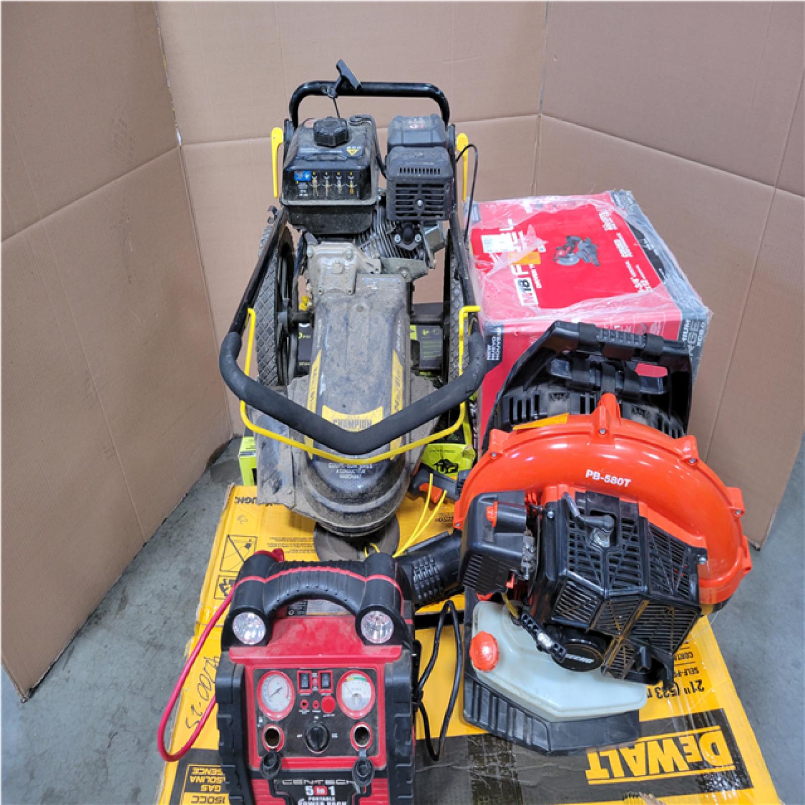 CALIFORNIA AS-IS OUTDOOR POWER EQUIPMENT