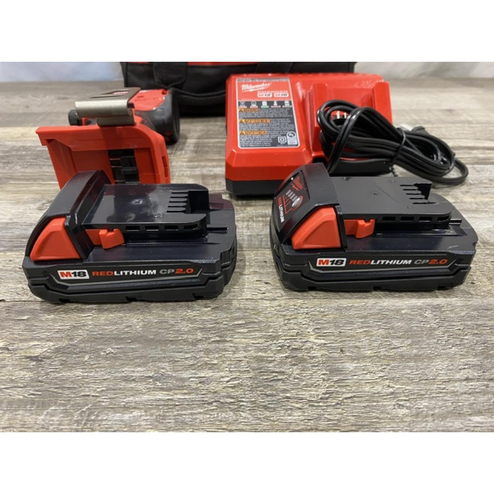 AS-IS Milwaukee 18V Lithium-Ion Brushless Cordless 1/4 in. Impact Driver Kit