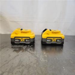 AS-IS- Dewalt Max Powerstack Li-Ion Battery  20V  5.0 Ah  (QUANTY 6)