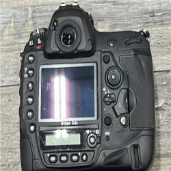 AS-IS Nikon D4S 16.2 MP CMOS FX Digital SLR with Full 1080p HD Video (Body Only)