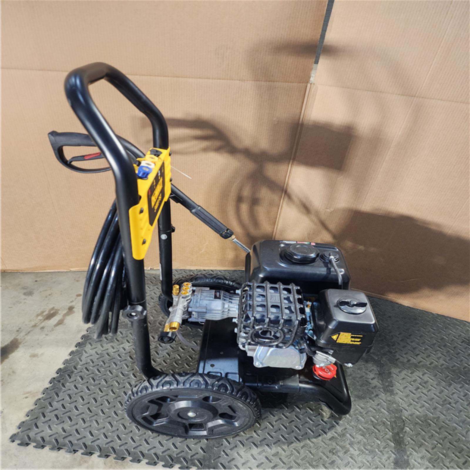 HOUSTON LOCATION - AS-IS DEWALT 3400 PSI 2.5 GPM Gas Cold Water Pressure Washer with 208cc Engine