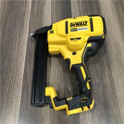 AS-IS DEWALT 20V MAX XR Lithium-Ion Cordless 18-Gauge Narrow Crown Stapler (Tool Only)