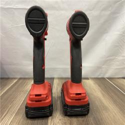 AS-IS Milwaukee M18 18V Lithium-Ion Brushless Cordless Compact Drill/Impact Combo Kit