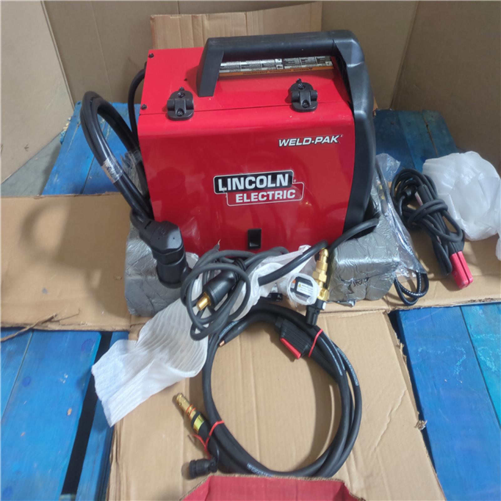 CALIFORNIA AS-IS lINCOLN ELECTRIC WELD-PAK