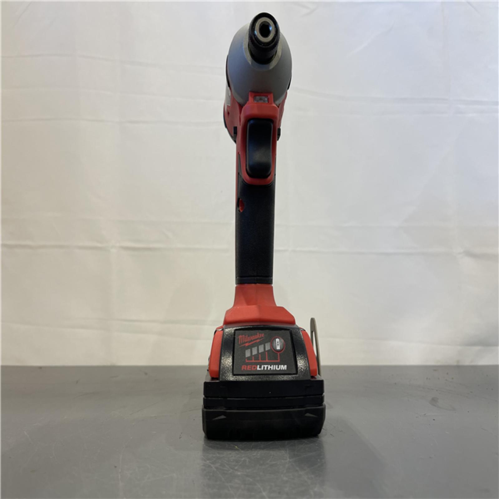 AS-IS - Milwaukee M18 Compact Brushless 1/4  Hex Impact Driver Kit