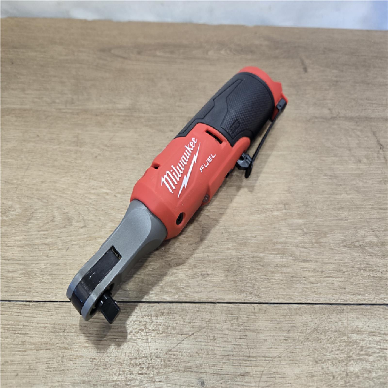 AS-IS Milwaukee FUEL 12V Cordless High Speed 3/8 in. Ratchet (Tool-Only)