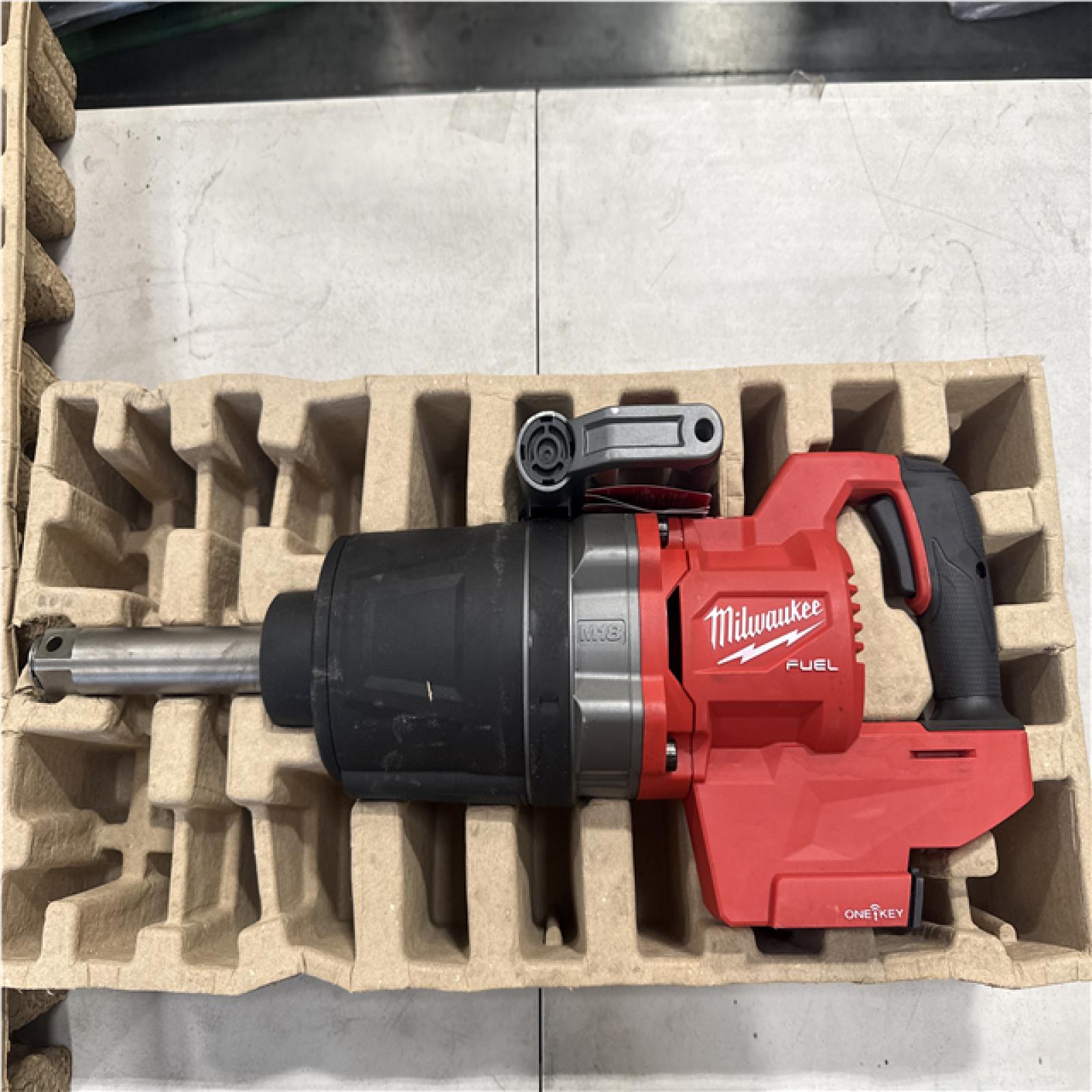 CALIFORNIA AS-IS MILWAUKEE M18 FUEL 1” D-HANDLE EXT. ANVIL HIGH TORQUE IMPACT WRENCH