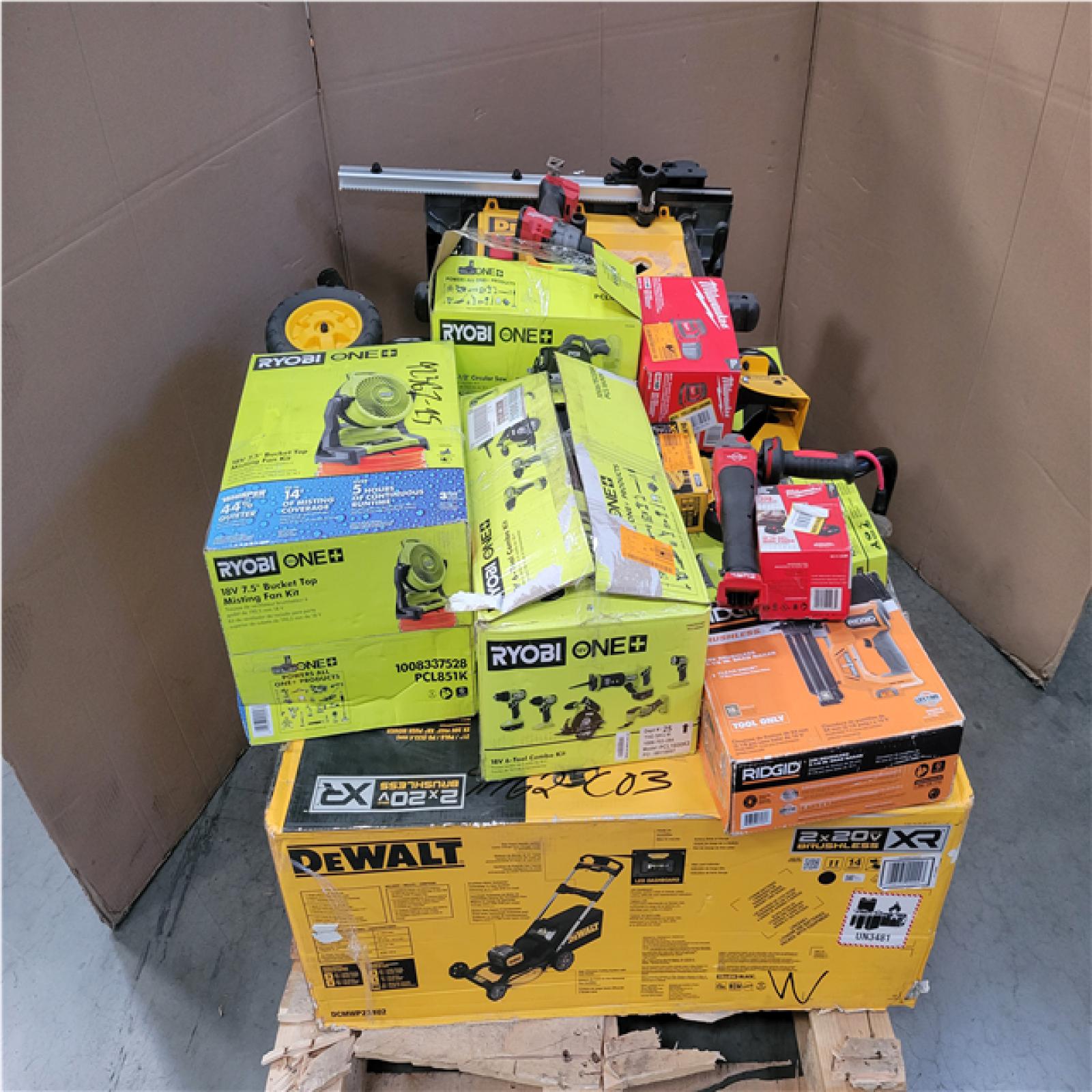 CALIFORNIA AS-IS TOOL PALLET